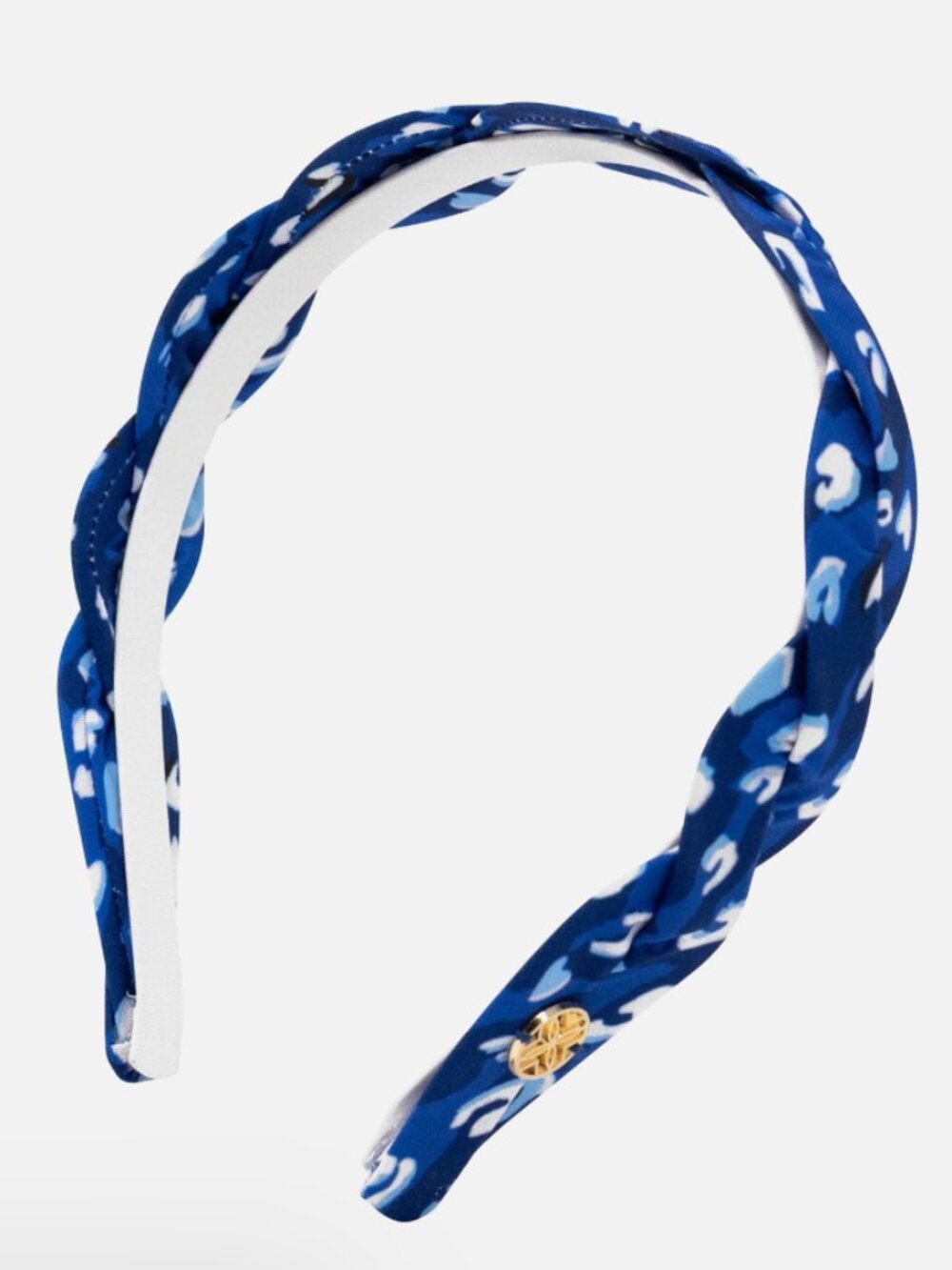 🌺 NWT - LILLY PULITZER Woven Headband - Starlight Navy You're an Animal
